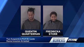 'I feel safer:' Two arrested in connection with Port St. Lucie home invasion robbery