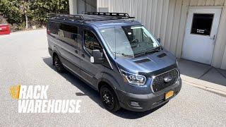 Vantech H2.1 EB Aluminum Ford Transit (2015+) Cargo Rack System - Rack Warehouse