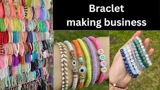 Braclet making business for beginners | Braclet making business needed ideas