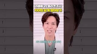 쥬베룩vs콜라겐주사  그 차이는?