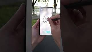 With the help of a mini phone, Samsung SPen+AI Graffiti can turn your drawings into works of art in