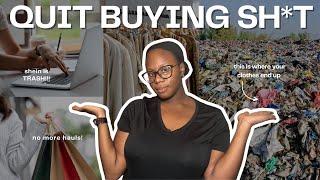 Why Overconsumption is BAD + Reacting to TikTok Hauls