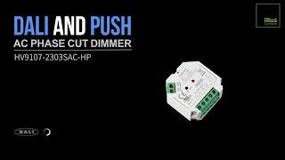 Hypnotek | DALI & Push AC Phase Cut Dimmer | Precision Dimming Simplified