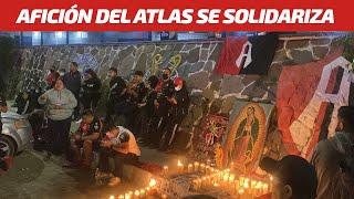 Afición del Atlas se solidariza | Querétaro vs Atlas