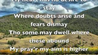 Higher Ground hymn lyrics