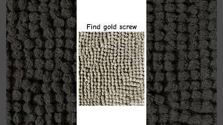 Find gold Screw #shorts