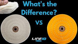 Full Guide to Spiral Buffing Wheels, Yellow vs. White, By LINE10 Tools