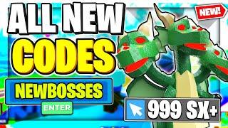 ALL NEW *SECRET* BOSSES CODES in CLICKING CHAMPIONS! - BOSSES UPDATEClicking Champions  (Roblox)