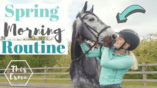 MORNING ROUTINE of an Equestrian | Spring 2020 AD | This Esme