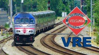 The trains of Virginia Railway Express VRE