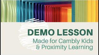 Demo Lesson for Cambly Kids, Proximity Learning