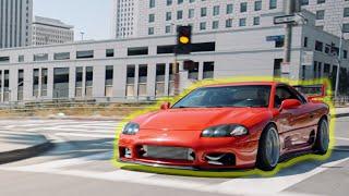 Loud Twin Turbo Mitsubishi 3000GT Drives Streets of Los Angeles | Motor Trend Cars & Coffee