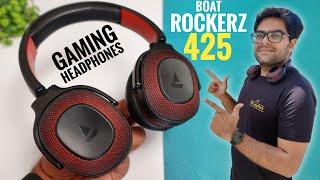 boAt Rockerz 425 On-Ear Wireless Headphones Under 2000  Perfect Gaming & Powerful BASS 