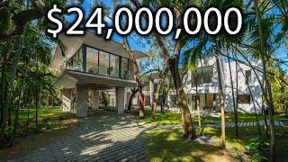 Inside a $24,000,000 HIDDEN MEGA MANSION in South Florida