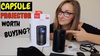 Nebula Capsule PROJECTOR Review and Demonstration | BEST VALUE PROJECTOR