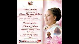 Funeral Service For The Late Lisa Morris-Julian