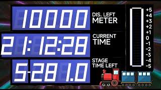 BCG Multi Countdown Timer (Train de go 2.5,3.5,5.0,7.5,10 km.) Remix Densha de Go Stage , Win , Lose