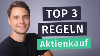 Kenne diese Regeln BEVOR du Aktien kaufst - Investieren in Aktien (Anfänger)