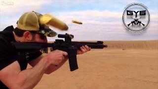 Full Auto Gun Fire Hitting Camera Lens! --GY6vids