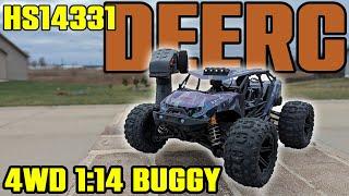 DEERC HS14331 RC 4WD 1:14 Buggy Review #deerc