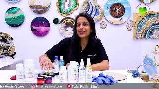 Resin art material for beginners || Resin Art Material Idea || craft || DIY || Tulsi Resin Store