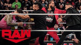 Jey and Jimmy Uso repel a Bloodline sneak attack: Raw highlights, Oct. 28, 2024