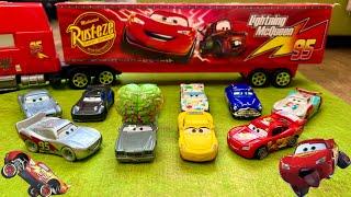 Disney Pixar Cars in Box: Doug Frankel, Lightning McQueen, Jackson Storm, Chick Hicks, Chimichanga