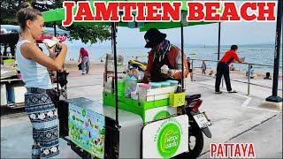 Amazing Pattaya Jamtien Beach and the road to Pratamnak