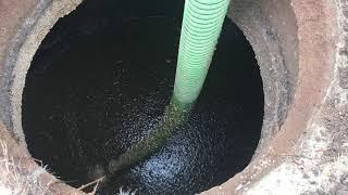 what you DON’T want to see when you’re sucking your septic tanks