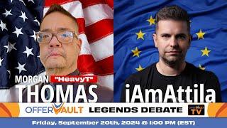 The Affiliate Marketing Show - Ep. 85 - Legends Debate (Morgan "HeavyT" Thomas vs. iAmAttila)