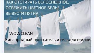 Удивительный кислородный очиститель WOWCLEAN очистит все в доме.