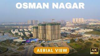 Osman Nagar Aerial View || Vision's Arsha || Rajapushpa Lifestyle City || DSR Altitudes || Tellapur