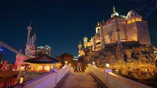 Night Stroll Around Seokchon Lake Serene Views and City Lights in Seoul | Walking Tour 4K HDR