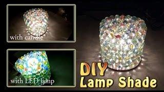 DIY Lamp Shade - with Glass Marbles