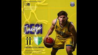 Ceci B.B.C vs C.A. Brown ... 21.30HS...11-04-25