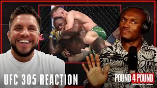 UFC 305 REACTION: Dricus Du Plessis vs. Israel Adesanya || Pound 4 Pound Kamaru Usman & Henry Cejudo