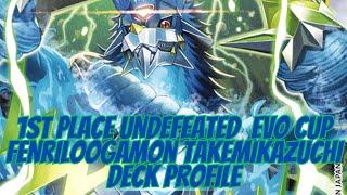 [DIGIMON TCG DECK PROFILE! BT-17] UNDEFEATED EVO CUPS FENRI LOOGAMON  DECK PROFILE