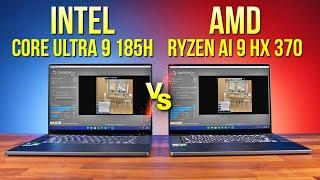 Best Laptop CPU? AMD Ryzen AI 9 HX 370 vs Intel Core Ultra 9 185H