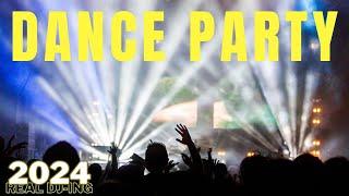 DANCE PARTY SONGS 2024  Non Stop Party Playlist  Best DJ Remixes 2024  Live DJ Mix Real DJ-ing