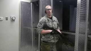 Demonstration of full-auto L1A1 at Battlefield Vegas