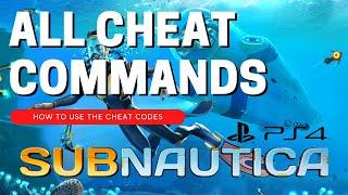 SUBNAUTICA CHEATS - PS4 & PS5