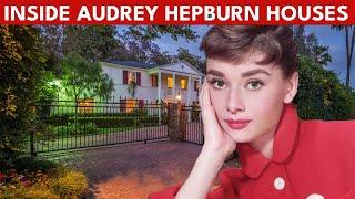Audrey Hepburn’s Houses in California and Switzerland | INSIDE Her Mansions