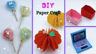 8 Easy Paper craft/ Easy craft ideas / miniature craft / how to make / DIY / school project #craft