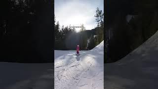 Little Skier is a TikTok star #skiing #parenting #cute