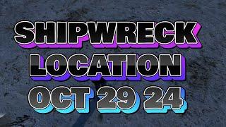 Shipwreck Location Today Oct 29 2024 GTA Online | GTA online daily shipwreck  location