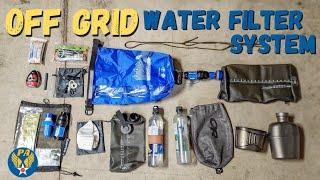 Best portable water filter system: Hydropak + Katadyn + Sawyer combined