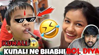 Kunali Joshi Thug Life || Ye Kya Bol Diya Kunali Ne Piru Ko  #memes #funny #video#souravjoshivlogs