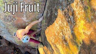 Juji Fruit 5.11+ - Wichita Mountains, OK