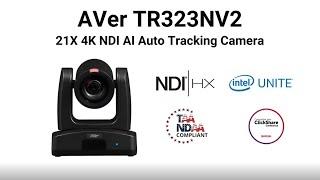 AVer TR323NV2 21X 4K NDI AI Auto Tracking Camera Overview