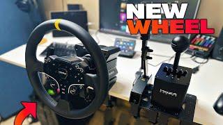 I FINALLY got a New Sim Racing Wheel Setup! | MOZA R5 Bundle + Shifter & Handbrake